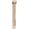 Ekena Millwork Traditional Block Smooth Bracket w/ Offset Brace, Douglas Fir, 5 1/2"W x 40"D x 44"H BKT0604X40X44TRA05SDF - alternate 4